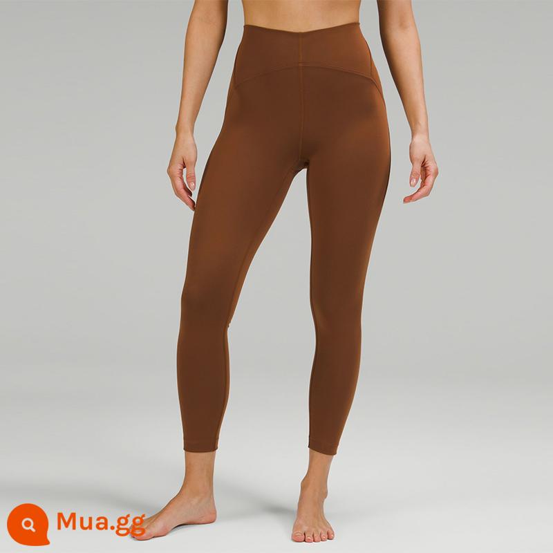 lululemon丨InStill Quần legging cạp cao thể thao nữ 24" LW5EV7A - nướng nâu