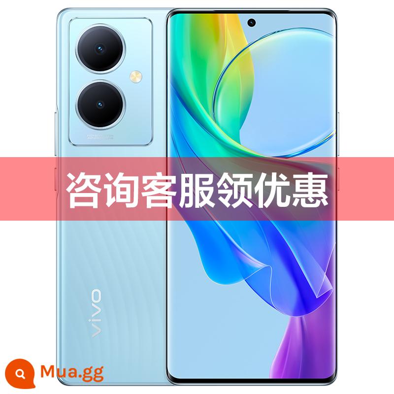 vivo Y78+ 5G điện thoại màn hình cong mới vivoy78+ điện thoại vivo điện thoại vivo mới điện thoại vivo y78 cửa hàng chính thức của vivo - Azure