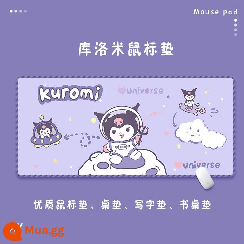 Miếng lót chuột Kulomi ngoại cỡ cô gái dễ thương chơi game chống thấm nước để bàn văn phòng máy tính lớn miếng lót bàn phím để bàn - Lạc đà D199 (62)