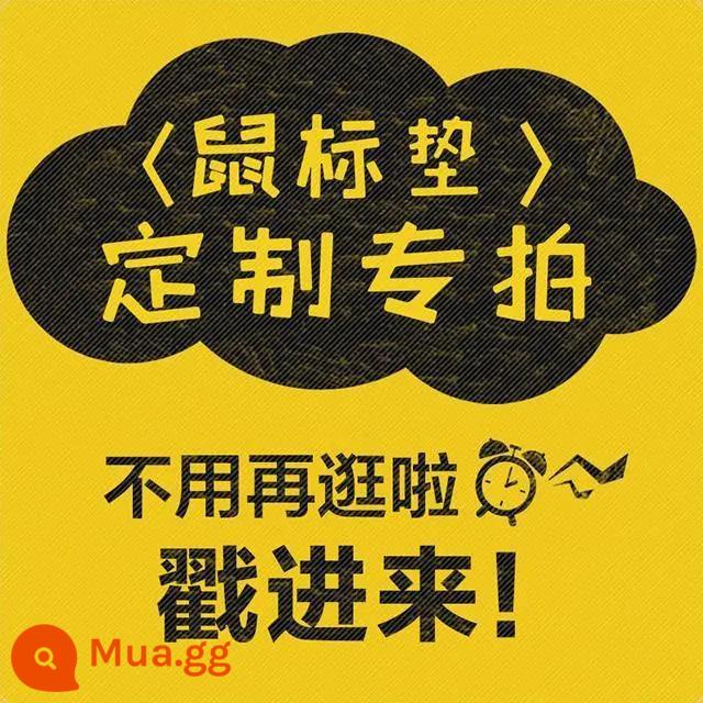 Miếng lót chuột hoạt hình dễ thương cô gái quá khổ sáng tạo ký túc xá lớn miếng lót bàn văn phòng miếng lót bàn phím máy tính - bắn tùy chỉnh