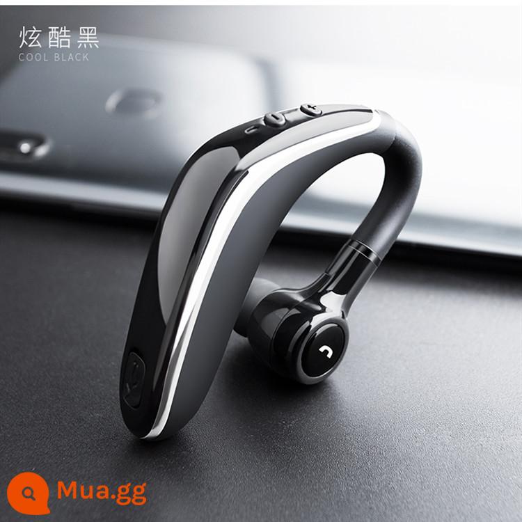 Tai nghe bluetooth không dây móc tai một bên, một cho hai người, thời gian chờ siêu dài, giảm tiếng ồn thông minh, cuộc gọi độ nét cao, phổ thông - đen