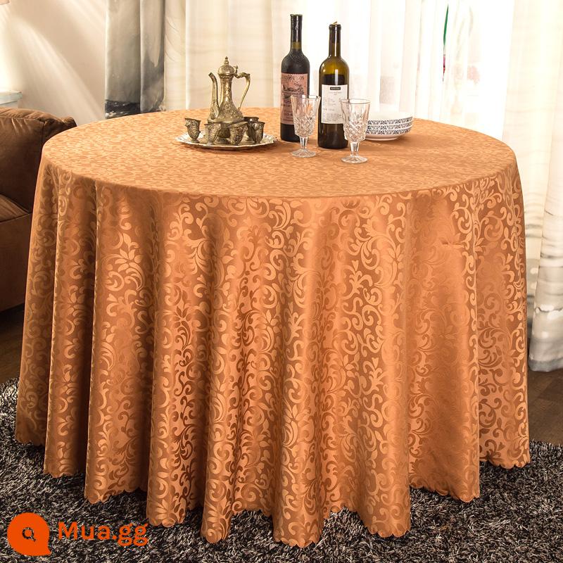 Khách sạn Bàn vải vải nghệ thuật Nhà hàng Tablecloth Nhà hàng Table Vải châu Âu bàn tròn khăn trải bàn tròn tròn bàn trải bàn tròn - Cà phê đèn móc đôi