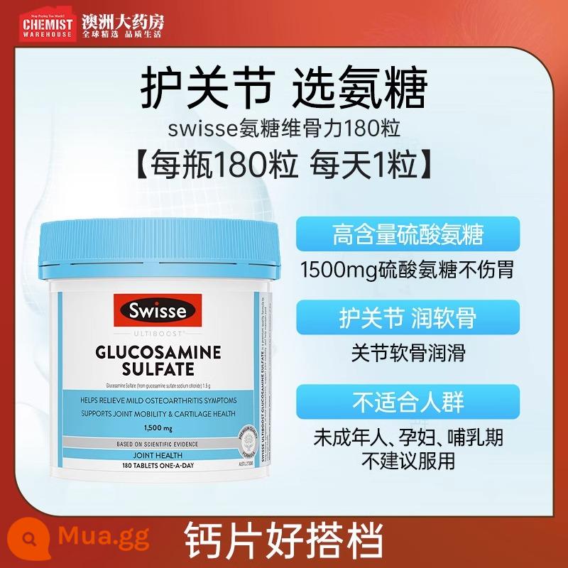 Viên canxi Swisse Swisse vd vitamin citrate canxi empress canxi bà bầu bổ sung canxi người trung niên và người già của Úc - [Đối tác tốt cho viên canxi] swisse 180 viên