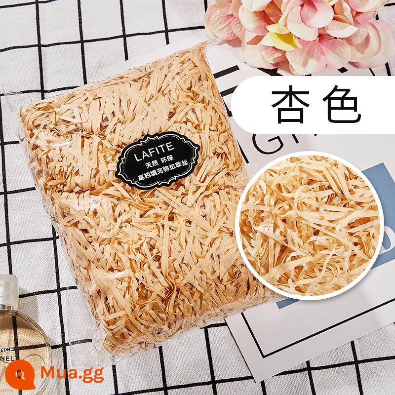 Hộp quà tặng raffia vụn giấy lụa sáng tạo hộp kẹo làm bánh Tanabata ngày lễ tình nhân đóng gói quà tặng phụ miễn phí vận chuyển - quả mơ