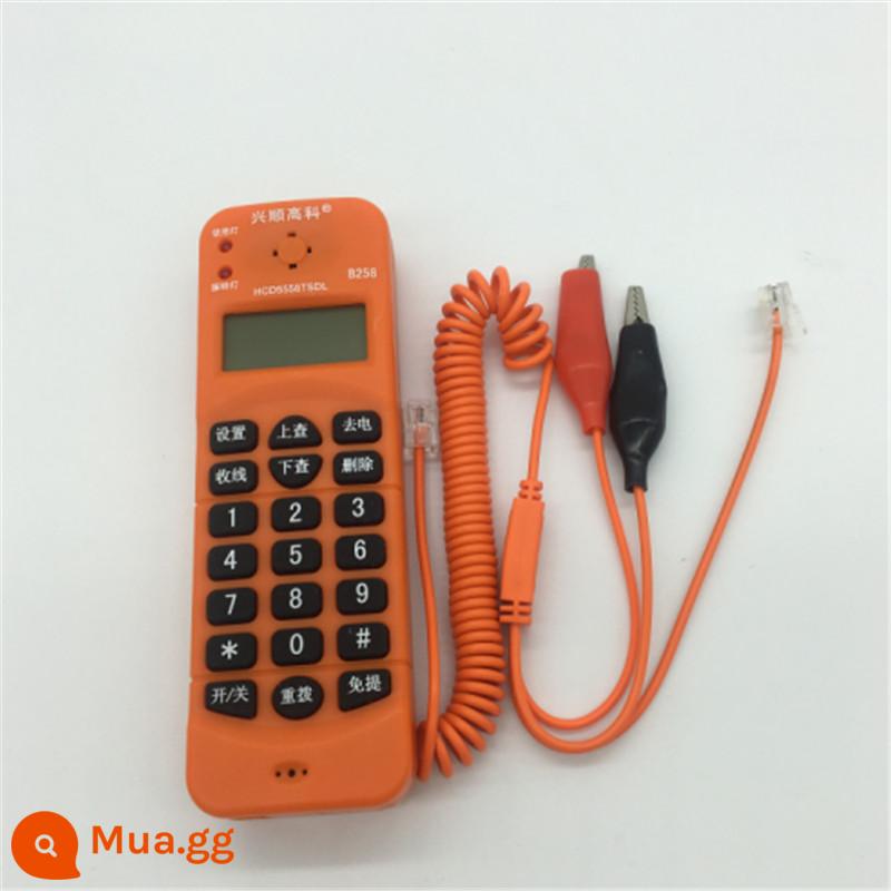 Batch Viễn thông Netcom Đường sắt Universal Line Kiểm tra số máy Kiểm tra máy Kiểm tra máy Mini Cuộc gọi điện thoại nhắc nhở ánh sáng - Máy kiểm tra đường dây rảnh tay