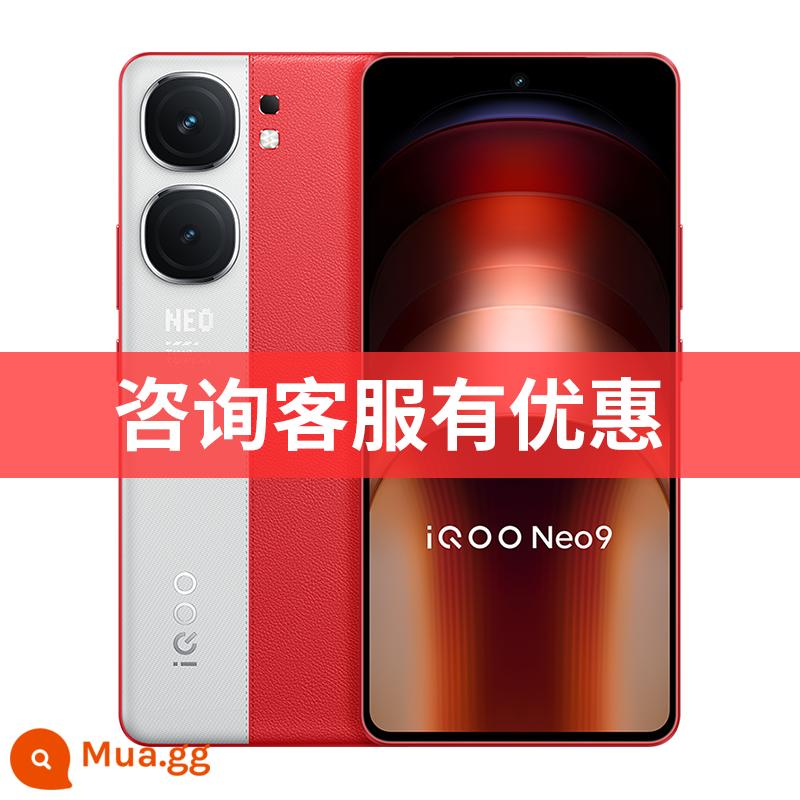 Sản phẩm mới điện thoại di động vivo iQOO Neo9 Mạng 5G đầy đủ dành cho sinh viên chơi game Snapdragon 8Gen2 iqooneo9 neo9Pro điện thoại di động vivo hàng đầu điện thoại di động iQOO cửa hàng hàng đầu chính thức - tâm hồn đỏ và trắng