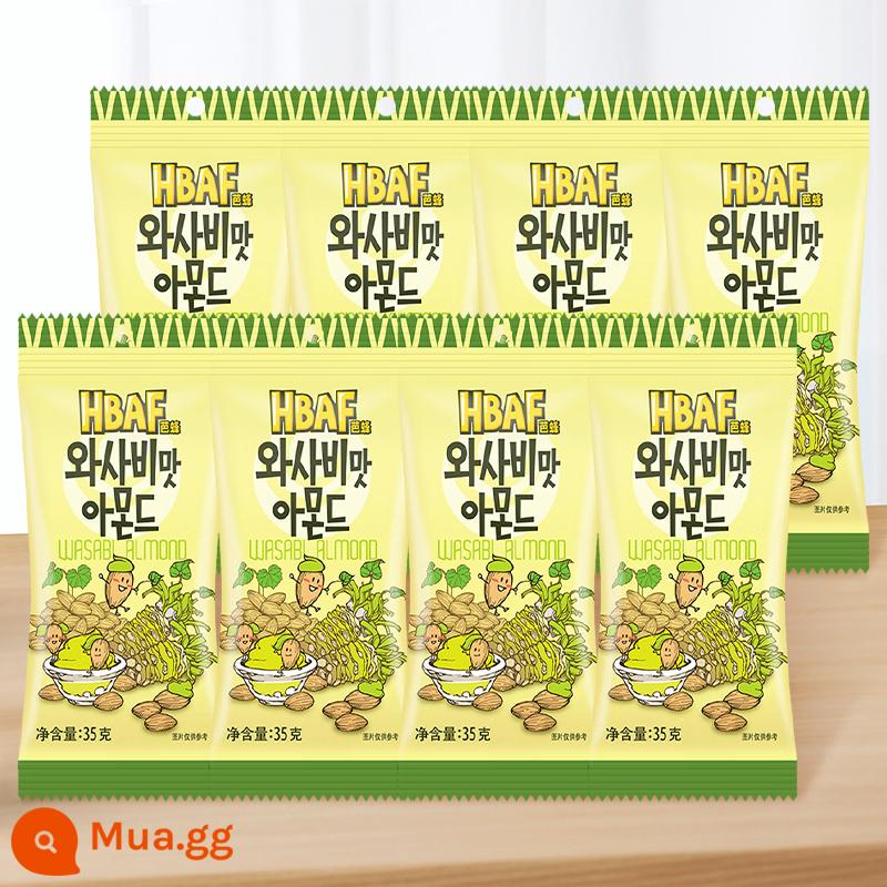 Tom Farm Hàn Quốc Kem Mật Ong Hạnh Nhân Hạt Điều Mù Tạt Hạnh Nhân Hạnh Nhân Snacks Nhập Khẩu - [8 gói] Hạnh nhân vị mù tạt 35g*8 gói