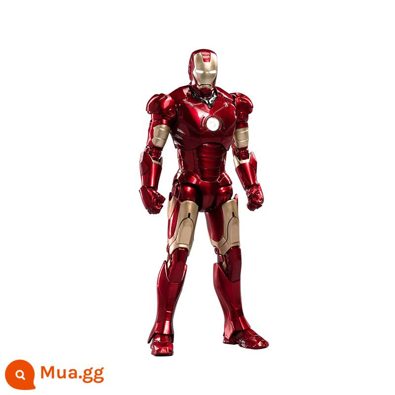 Disney chính thức thủy triều chơi mô hình loạt phim kỷ niệm 10 năm Marvel Iron Man có thể được lắp ráp mô hình quà tặng cậu bé - Người Sắt Phát Sáng MK3