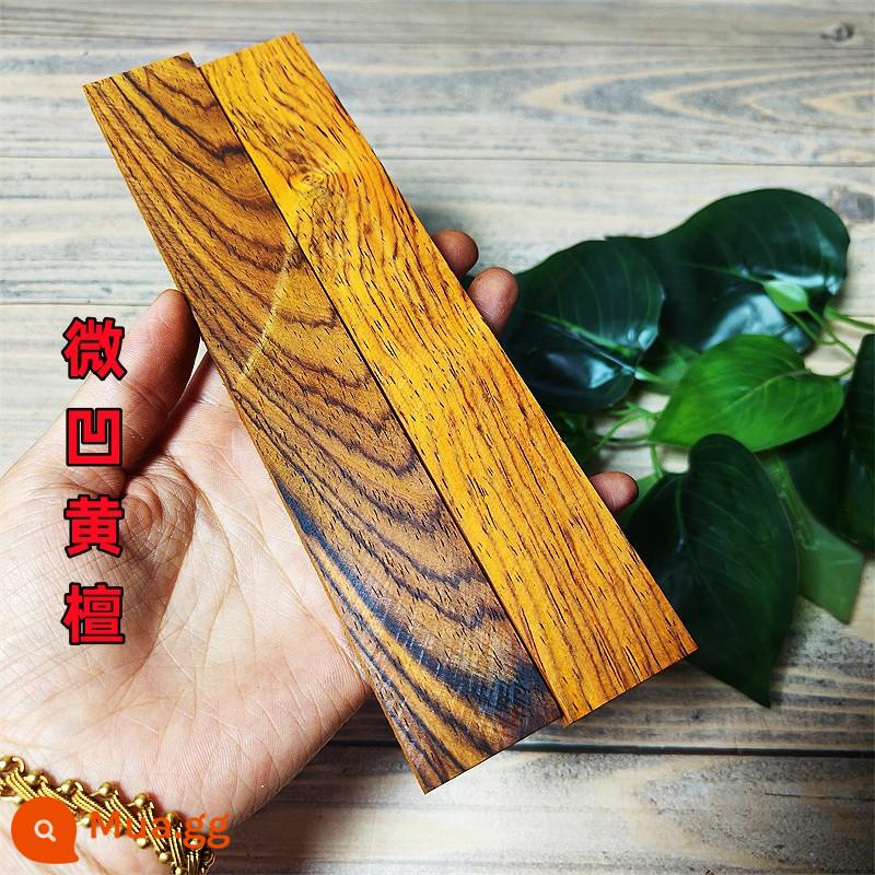 Chất liệu kẹp tóc bằng gỗ đàn hương đỏ lá nhỏ handmade DIY khắc kẹp tóc Venus đỏ gỗ đàn hương vàng lê tím gỗ đàn hương cao cấp văn bản và tài liệu chơi - Hai rễ cocobolo hơi lõm, có bản vẽ