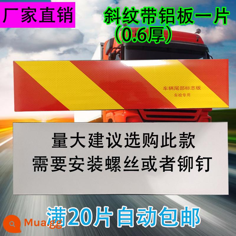 Xe Tải Tấm Phản Quang Miếng Dán Phản Quang Tấm Nhôm Twill Miếng Dán Đuôi Biển Tấm Dán Xe Hơi Miếng Dán Cơ Thể Miếng Dán Trang Trí - (twill) tấm nhôm có độ bóng cao (dày 0,6) độ dày tiêu chuẩn