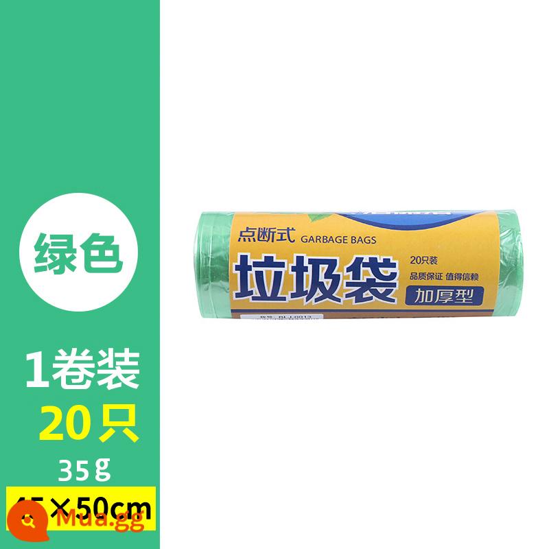 Sáng Tạo Đồ Gia Dụng Đồ Dùng Nhỏ Cửa Hàng Bách Hóa Làm Sạch Hộ Gia Đình Nhu Yếu Phẩm Hàng Ngày Hộ Gia Đình Hiện Vật Thiết Thực Quà Tặng - 20 túi đựng rác [xanh]