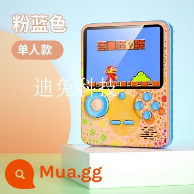 Máy Chơi Game Cầm Tay Sạc Di Động 6000MAh Hoài Cổ Bạn Trai Retro Trẻ Em Đôi Bé Gái Ngay Cả Tivi G6 Cầm Tay - G6 đơn màu hồng kèm sạc di động 6000 mAh