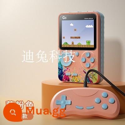 Máy Chơi Game Cầm Tay Sạc Di Động 6000MAh Hoài Cổ Bạn Trai Retro Trẻ Em Đôi Bé Gái Ngay Cả Tivi G6 Cầm Tay - G5 đôi màu hồng mẫu thường