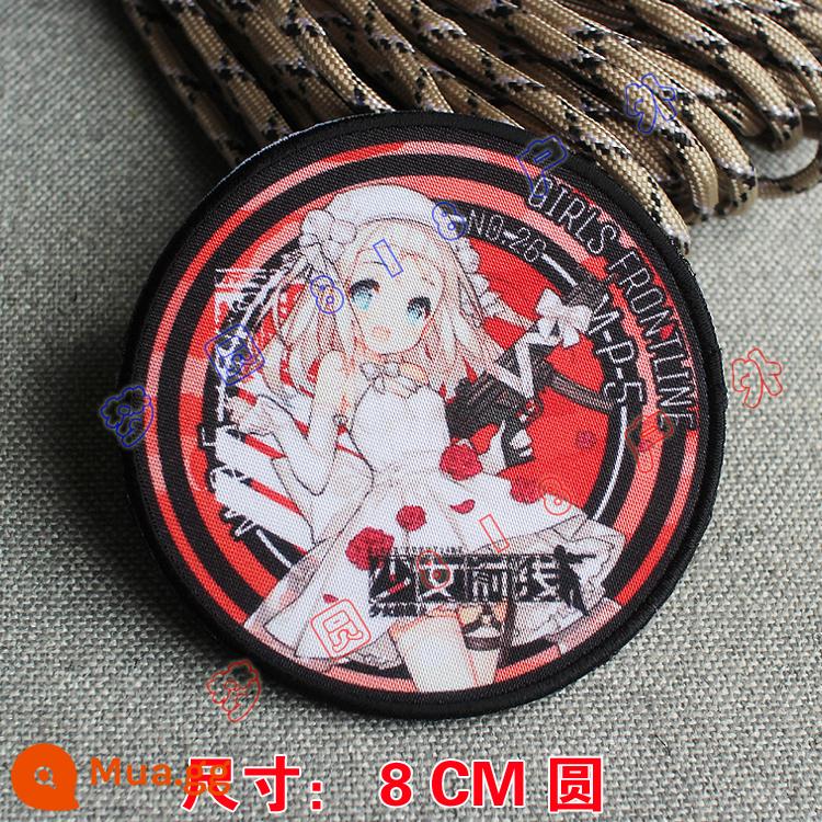 Girls Frontline Velcro Chapter In Armband Gun Girl Hai chiều Ba lô Sticker Griffin 404 Squad Morale Chapter - MP5 [Q mẫu mới 8cm]