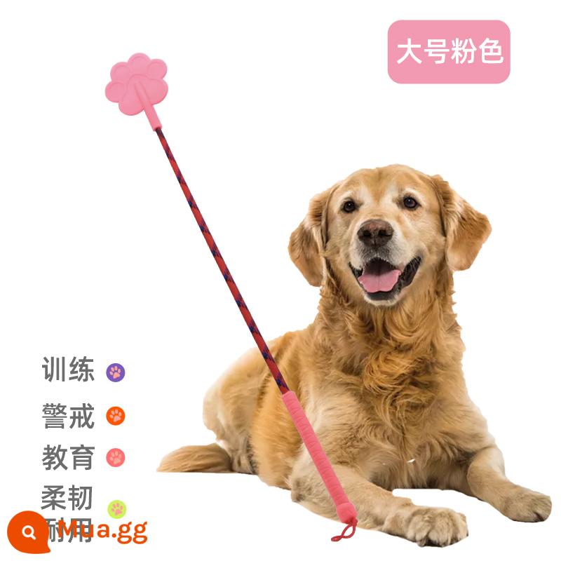 Dog hit dog stick thiết bị huấn luyện chó pet love beat roi huấn luyện dog stick dog hit stick training dog stick training đồ dùng cho chó - hồng lớn