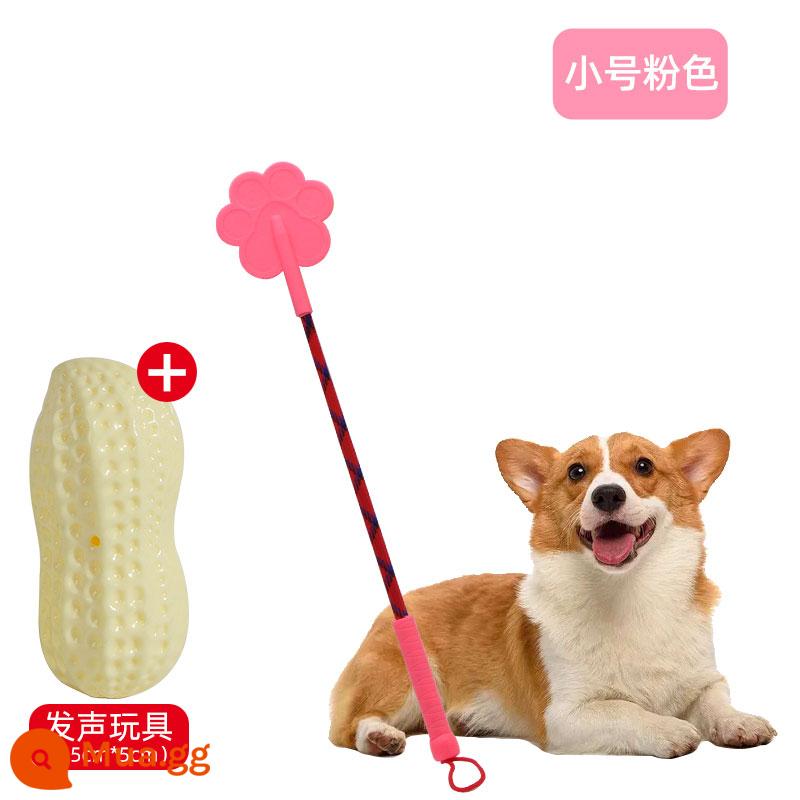 Dog hit dog stick thiết bị huấn luyện chó pet love beat roi huấn luyện dog stick dog hit stick training dog stick training đồ dùng cho chó - Kèn Trumpet Hồng + Đồ Chơi Âm Thanh