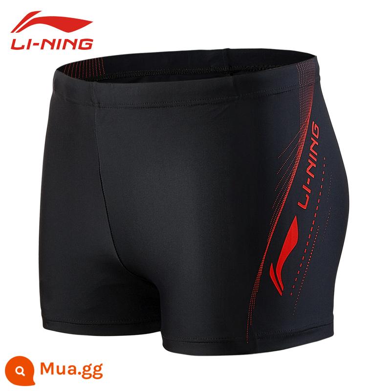 Li Ning Quần Bơi Nam 2023 Mới Áo Tắm Bé Trai Cỡ Lớn Chuyên Nghiệp Chống Xấu Bộ Quần Bơi Suối Nước Nóng Thiết Bị - 811 đỏ [quần lót boxer--kiểu mới 2022]