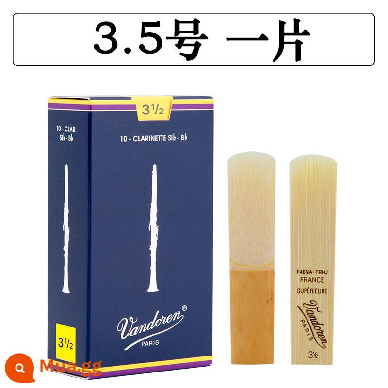 Cậy clarinet Bendlin blue box clarinet sậy dành cho người mới bắt đầu 2.5 No. 3 B Tune nhập khẩu Pháp Vandoren - Wandelin hộp màu xanh B-clarinet phẳng số 3.5 + miễn phí vận chuyển