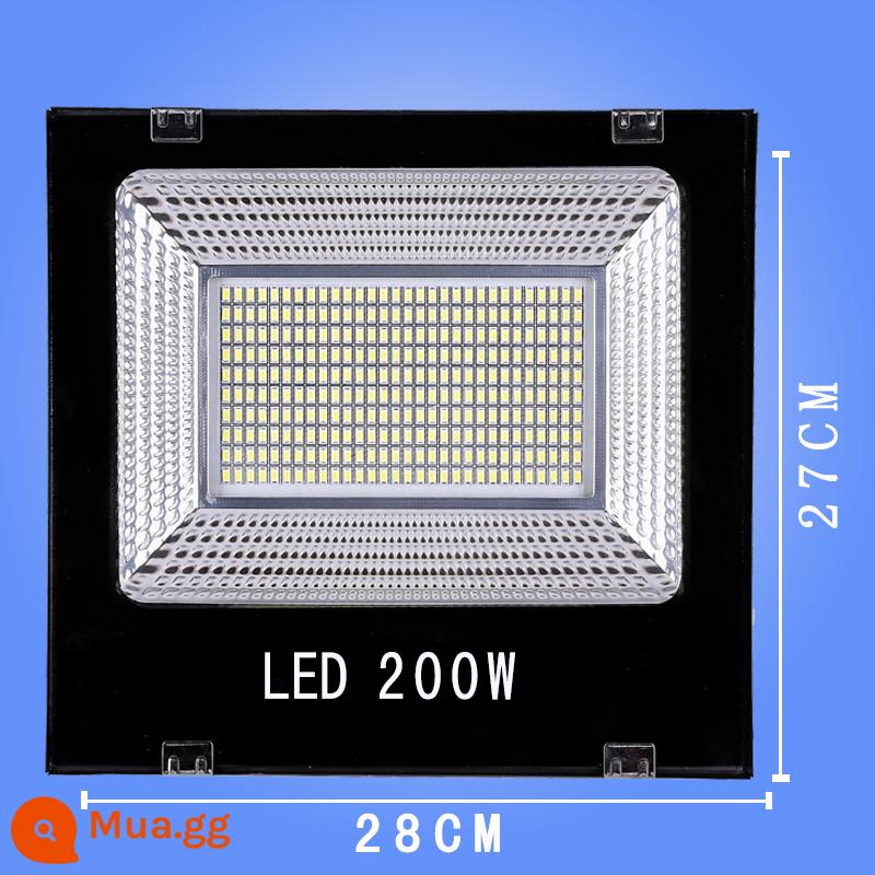 Đèn pha chống nước ngoài trời 220VLED đèn rọi đèn rọi tháp đèn chùm 400w800w1000w1200w1500W - Siêu sáng 200w giới hạn mua 1 chiếc