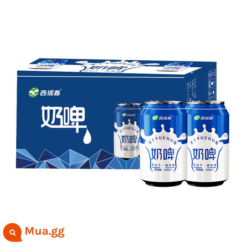 Tân Cương Khu vực phía Tây Spring Run Jiali Xinnong Ruiyuan Bia sữa kết hợp Vi khuẩn axit lactic Nước giải khát Nước giải khát FCL - [Xuân miền Tây] Bia sữa vi khuẩn lactic 12 lon full box