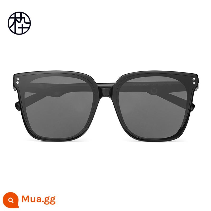 Wood Ninety Sunglasses Women's Summer Anti-UVMJ102SG571 Advanced Ins Glasses Sunglasses Men's Sunglasses - BKC1 màu đen