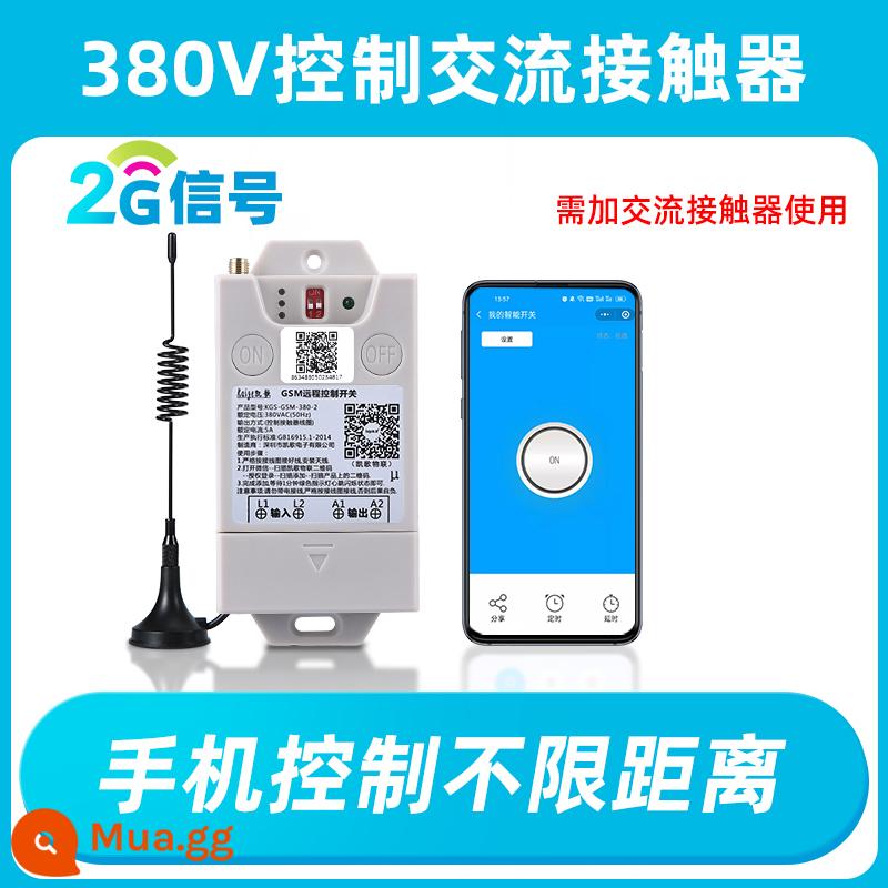 4G Điện Thoại Di Động Công Tắc Điều Khiển Từ Xa GSM Ứng Dụng Máy Bơm Nước Thông Minh 220V Không Dây Điều Khiển Từ Xa Bộ Điều Khiển Động Cơ 380 - Bộ điều khiển điện thoại di động 380V [tín hiệu 2G]