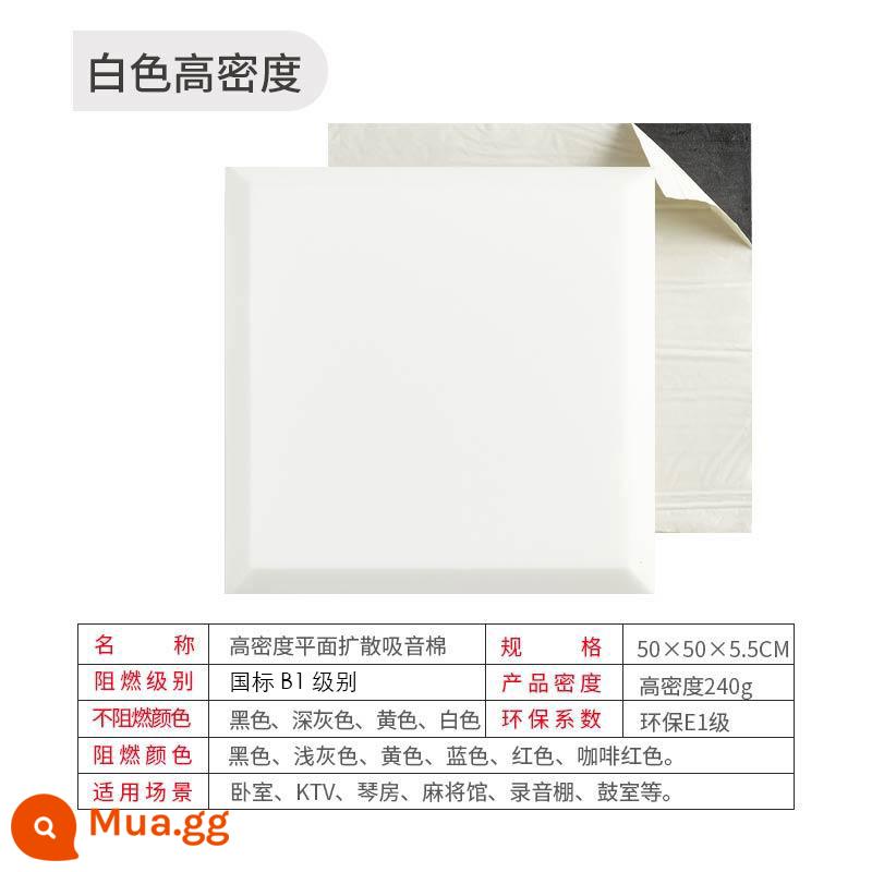 Âm thanh âm thanh cách điện nhạc phim cotton ploundboard wall âm thanh -thu hút bức tường cotton sticker phòng ngủ trong phòng ngủ phòng ngủ piano phòng trống ktv rạp chiếu phim - 10 miếng cotton phẳng 5CM, mật độ cao, chống cháy, dính (màu trắng)