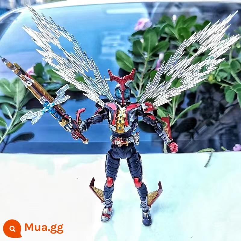 Kamen Rider Xương Thật Khắc Bão Chú Hề W Bão Ace Thỏ Xe Tăng Khớp Di Động Đồ Chơi Mô Hình Mô Hình - Áo giáp năng lượng cao [phát quang được điều khiển từ tính]