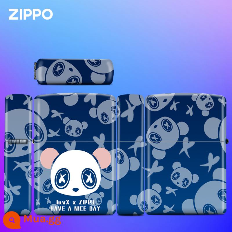 Zippo Light Qiku Bear Bear American Bản gốc nhập khẩu chính thức chính thức Zip để tặng quà cho con trai - Qiku Bear B (máy đơn không chứa dầu) đi kèm cùng một con búp bê như một món quà ngẫu nhiên