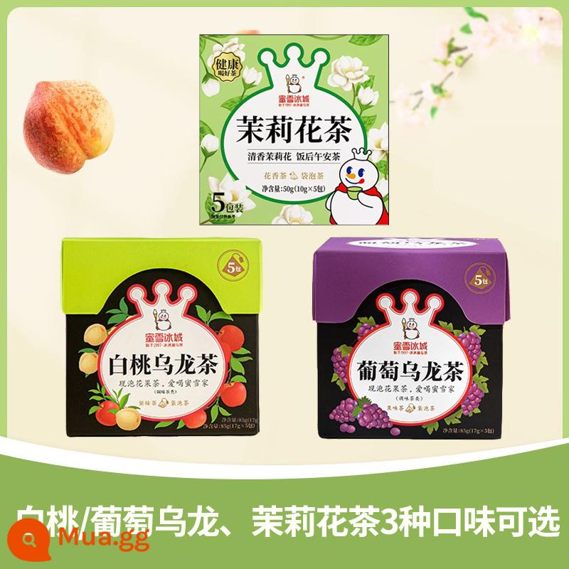 Mật ong Snow Bingcheng Túi Trà Oolong Trà Hoa Trái Cây Trà Hoa Dâu Nho Đào Trắng Osmanthus Cold Brew Trà Snow King Magic Shop - 3 hộp hương vị tự chọn [chụp ảnh và để lại lời nhắn hương vị]