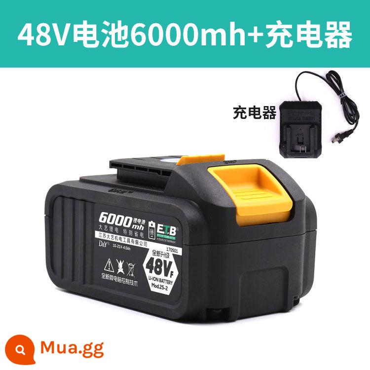 Pin Dayi 48V88V9000 mAh tuốc nơ vít điện chính hãng Pin lithium A3 với bộ sạc pin Dayi - Pin + sạc Dayi 48V chính hãng