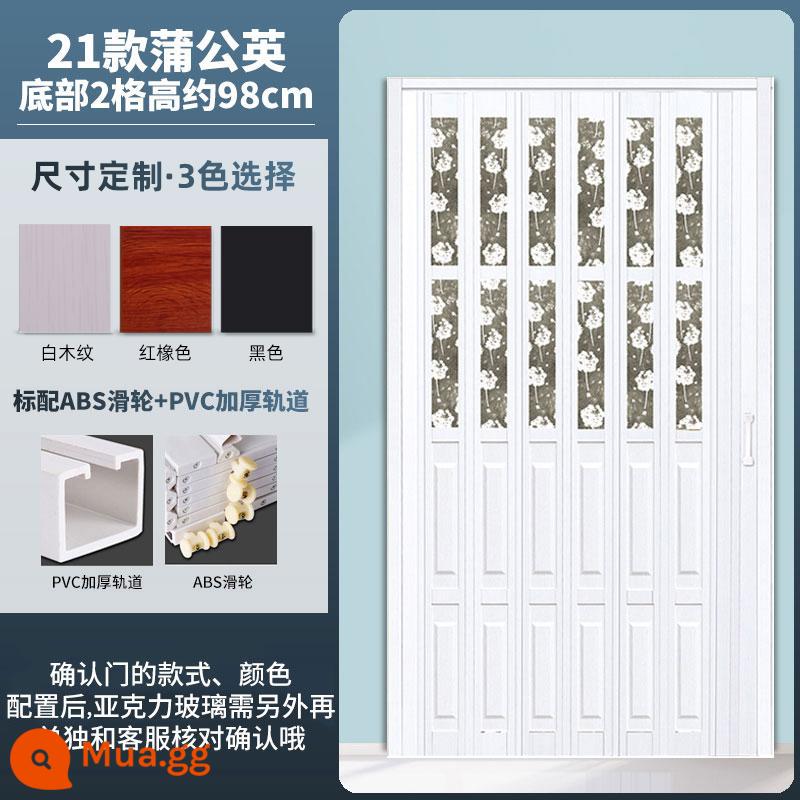 PVC Folding cửa đẩy mở nhà bếp mở cửa nội thất phân vùng trang điểm Phòng trang điểm vô hình cửa hàng Balcony Shop cửa hàng - 21 mẫu được hiển thị