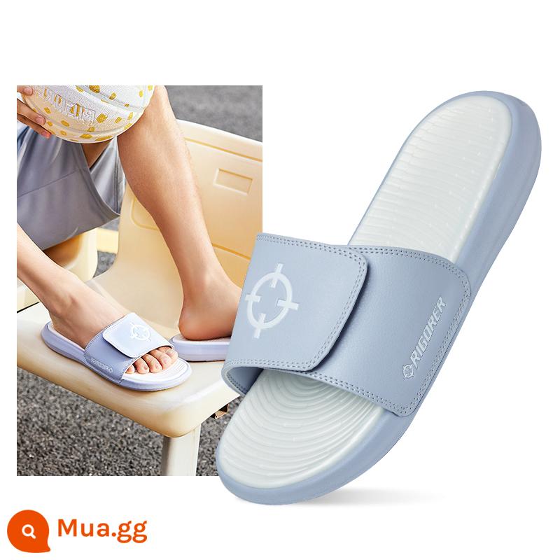 Dép thể thao triển vọng dành cho nam và nữ Velcro bóng rổ mùa hè mang dép bên ngoài đi biển chống thấm nước bơi đôi giày thủy triều - Z120360510-tím nhạt/trắng- (mẫu nâng cấp thế hệ thứ 4)