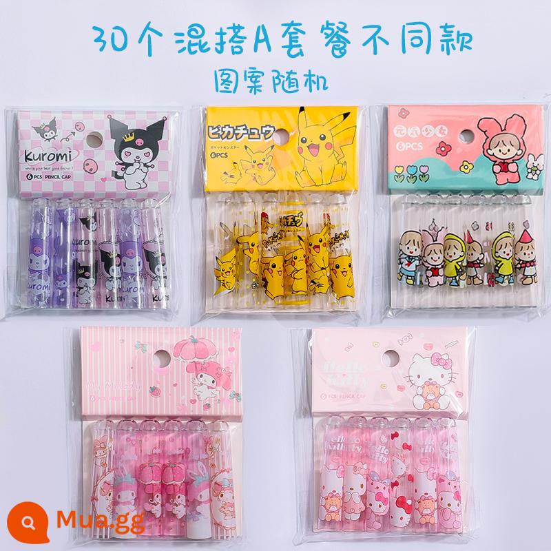 Vỏ Bút Chì Trong Suốt HELLOKITTY Nắp Bút Chì Giai Điệu Dễ Thương Trẻ Em Bút Chì Bảo Vệ Hộp Đựng Bút Mở Rộng Chống Cắn Bút Siêu Dễ Thương Văn Phòng Phẩm Vỏ Bảo Vệ Mẫu Giáo Đơn Giản Bằng Nhựa - 30 phong cách mix-and-match