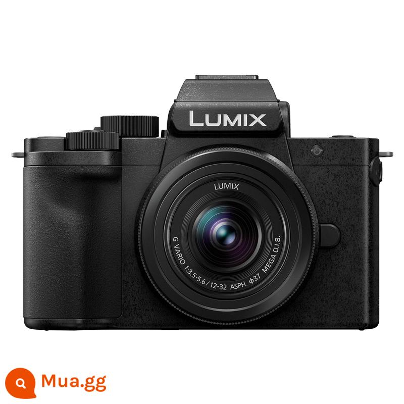 [Sáu vấn đề miễn phí] Bộ máy ảnh một mắt siêu nhỏ Panasonic G100K máy ảnh kỹ thuật số du lịch chụp Vlog4K chống rung năm trục - đen