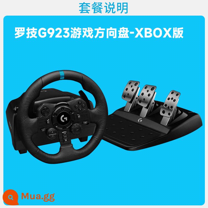 Logitech G923 vô lăng trò chơi máy tính g923 có bánh răng đua xe mô phỏng lái xe PC/PS4 Horizon 4/xe tải châu Âu/bụi G27 - Vô lăng Logitech G923-phiên bản XBOX