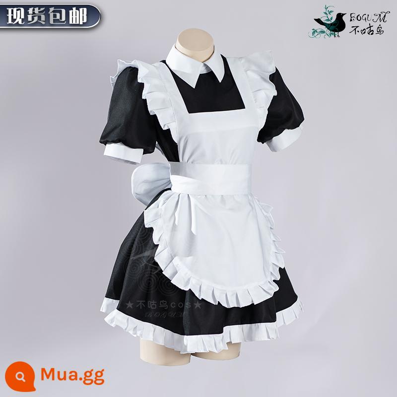 No Goo Bird Lonely Rock Goto Ichiri Maid Dress Podge COSPLAY Trang Phục Cô Hầu Gái Cô Đơn Dễ Thương - Trang phục hầu gái cổ đứng