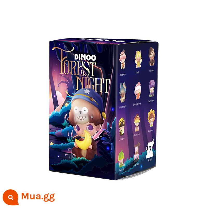 [88VIP] Đồ chơi mô hình hộp mù POPMART Bubble Mart DIMOO Forest Night Series - 1 ngẫu nhiên