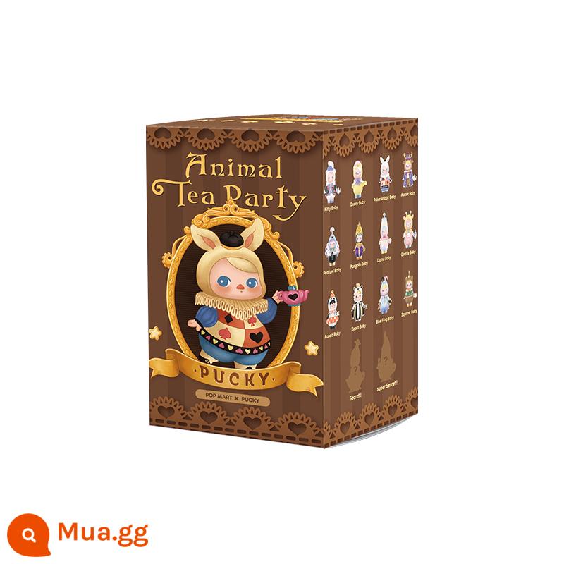 POPMART Bubble Mart PUCKY Fairy Animal Tea Party Series Blind Box Model Xu hướng sáng tạo Vật trang trí - 1 sản phẩm ngẫu nhiên. Không hỗ trợ đổi trả trong vòng 7 ngày không cần lý do.