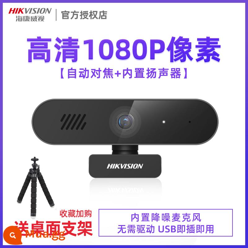 Hikvision USB bên ngoài máy ảnh độ nét cao hội nghị sau đại học mạng máy tính lớp máy tính để bàn kiểm tra lại ổ đĩa miễn phí - DS-E12SA (model 1080P HD) Micrô + Lấy nét khuôn mặt + Loa