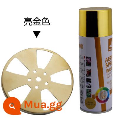 Hộp sơn xịt tay tự động màu vàng hồng hộp sơn vàng sáng bằng đồng vàng 18K sơn kim loại vàng bạo chúa địa phương - vàng sáng