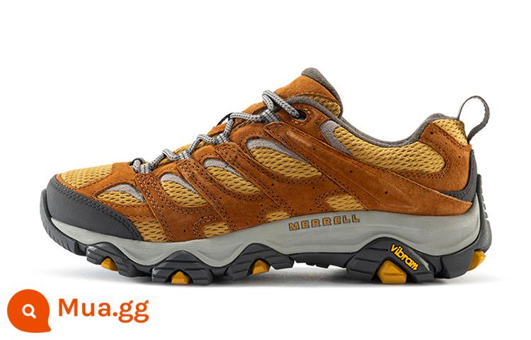 MERRELL Meile 2023 mùa xuân và mùa hè nam và nữ giày thể thao ngoài trời đi bộ đường dài MOAB3 giày đi bộ đường dài chống trượt chống mài mòn - J135547 vàng nâu (đực)