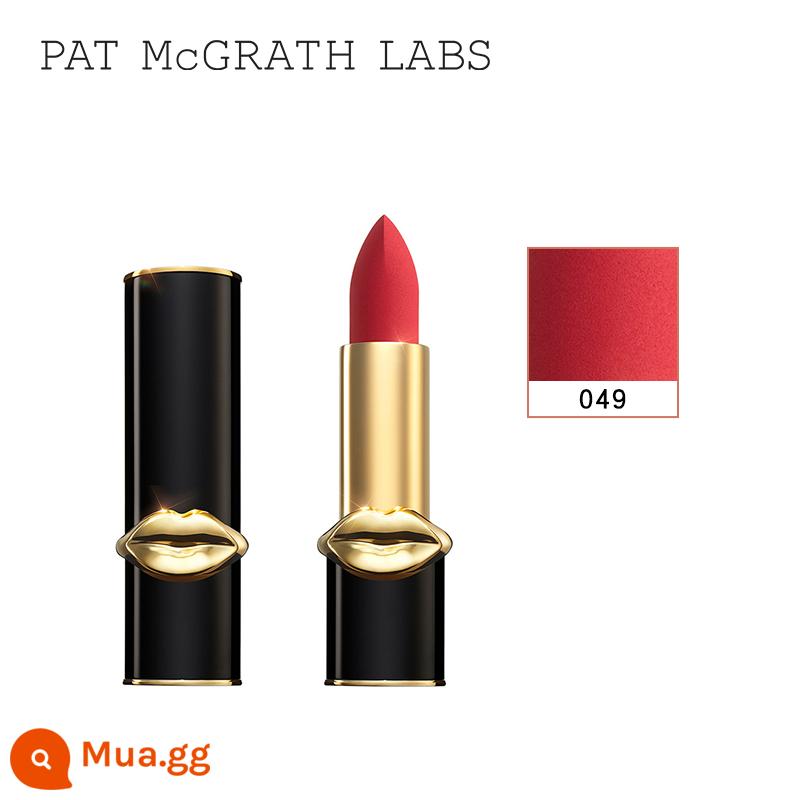 PAT MCGRATH LABS clarinet sương mù mềm mại không kéo khô làm trắng tăng cường son môi son môi 4g - 049 Màu đỏ cấm kỵ