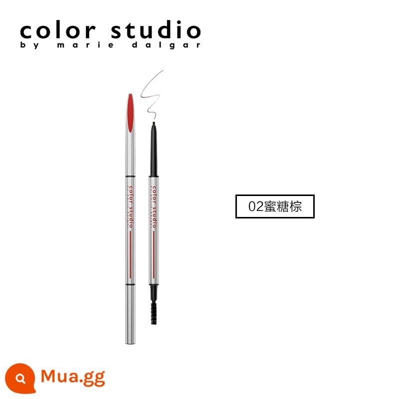 Studio màu/Mary Dalgar Color Studio Sketch Natural Fine Eyebrow Pencil - 02 màu nâu mật ong