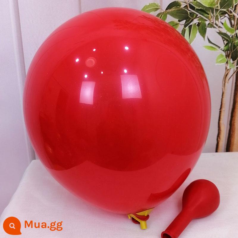 Đồ chơi trẻ em bong bóng chống cháy nổ dày 3,2 gram 12 inch trung tâm mua sắm mẫu giáo trang trí sự kiện đám cưới bố trí cảnh - Máy bơm không khí 3,2g 100 màu đỏ