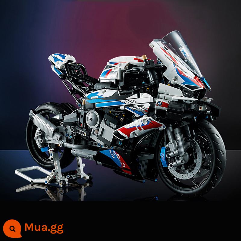 2022 mới đầu máy xe lửa BMWM1000RR lắp ráp các khối xây dựng cơ khí đầu máy cậu bé đồ chơi trẻ em 42130 - Búa công cụ không có hạt BMWM1000RR 1920