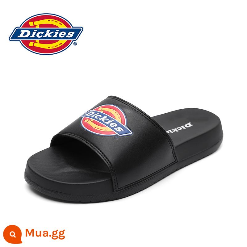 Dép đi trong nhà Dickies nam mùa hè mặc ngoài trời giẫm lên cứt cảm giác giày đi biển xăng đan nam bình thường xăng đan nhẹ chống trượt và dép đi trong nhà - đen