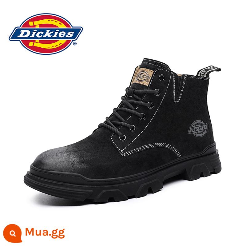 Giày bốt nam Dickies Martin giày cao nam mùa xuân giày nam mùa xuân và mùa thu giày thường nam giày thủy triều giày bốt nam ống giữa - S74 màu đen