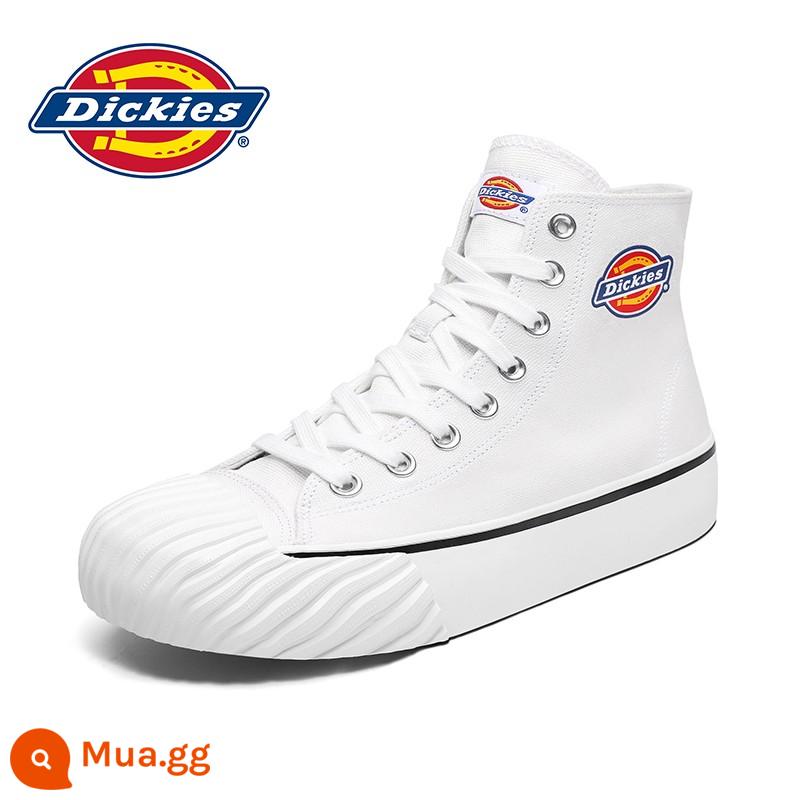 Dickies Giày Vải Nam Ống Cao Mùa Xuân 2023 Giày Nam Xu Hướng Tất Cả Trận Đấu Giày Vải Nam giày Thường - DKCNS1018 màu trắng