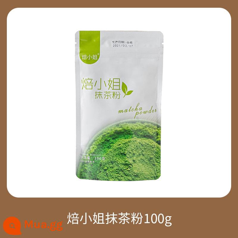 Bột banji 200g Vỏ tràm xoài Bánh tràm Panhalberd bột trộn sẵn hộ gia đình cuộn khăn nguyên liệu làm bánh - Bột Matcha Miss Hoji 100g